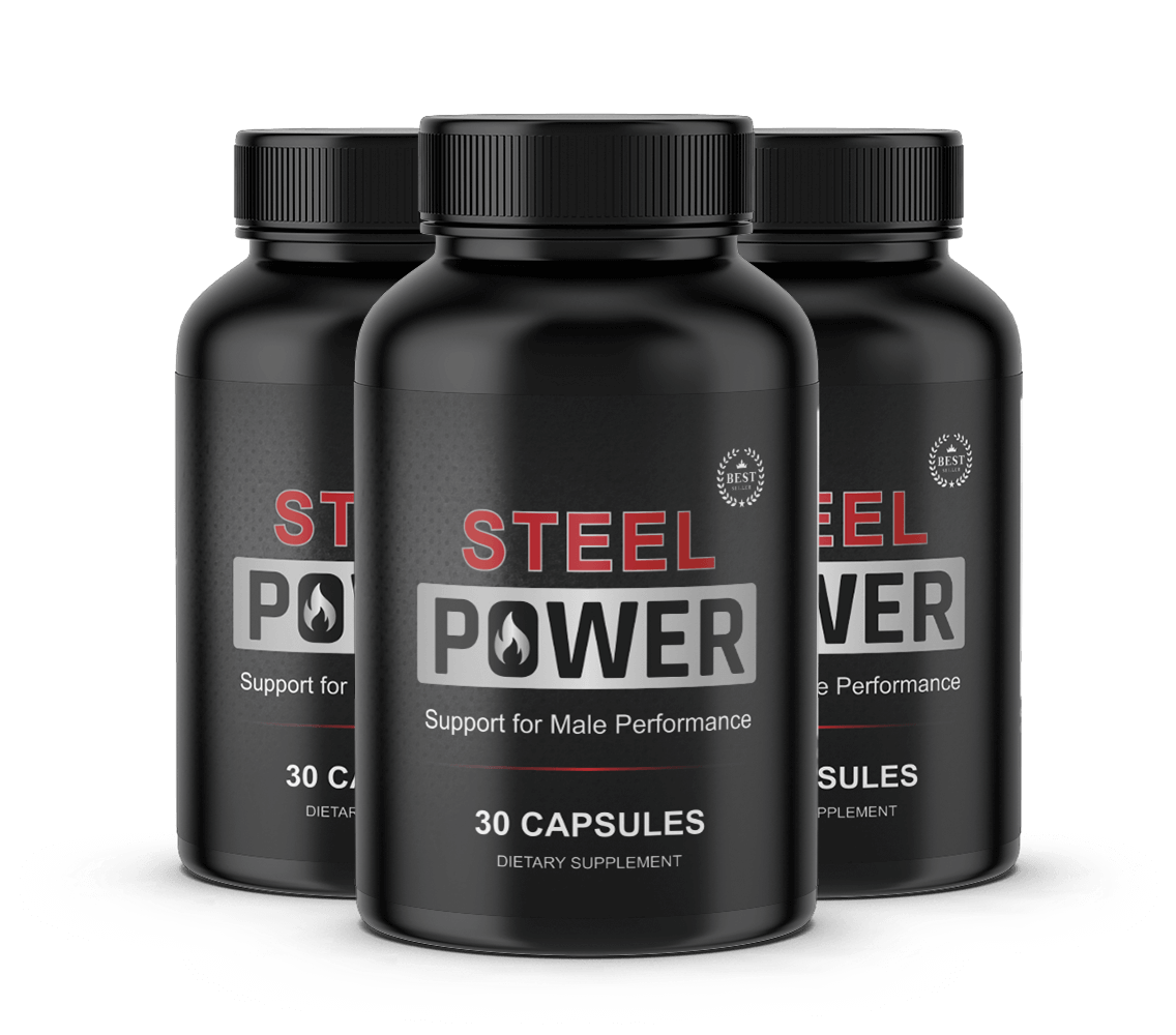 3 Bottles Steel Power